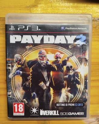 Payday 2per la piattaforma PlayStation 3.