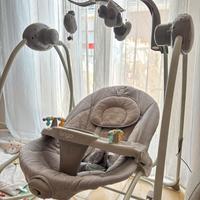 passeggino, box e altalena