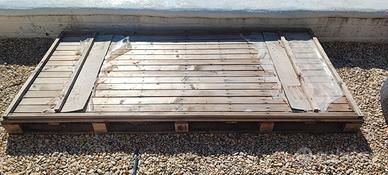 Bancali per realizzare mobili all'aperto