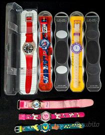 6 Orologi marche varie (Swatch - Flik Flak - Vari)