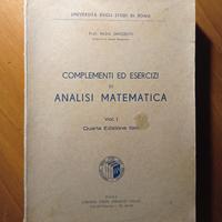 Complementi + Esercizi Analisi matematica (1961)