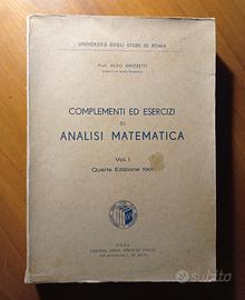 Complementi + Esercizi Analisi matematica (1961)