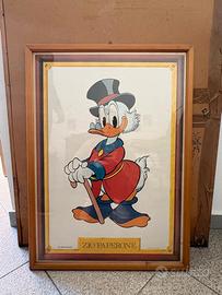 POSTER VINTAGE DI ZIO PAPERONE