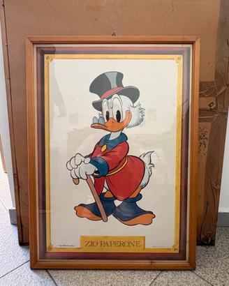 POSTER VINTAGE DI ZIO PAPERONE