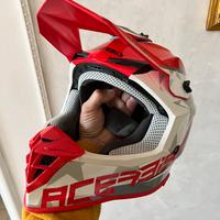 Casco moto motocross