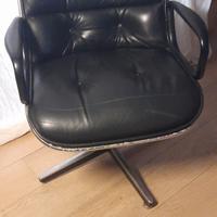 poltroncina direzionale Pollok Knoll, vintage 90s 
