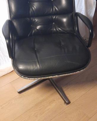 poltroncina direzionale Pollok Knoll, vintage 90s 