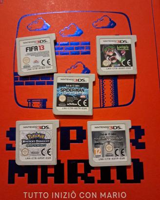 Lotto giochi Nintendo 3DS loose