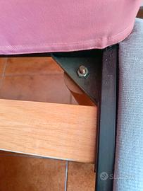 Rete e materasso 1 p e mezzo(120 )