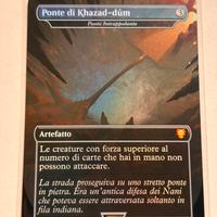 MTG Ponte di Khazad-dûm SURGE FOIL Borderless ITA