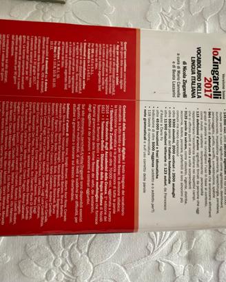 Vocabolario lingua italiana