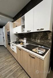 Cucina 330cm con 5 elettrodomestici