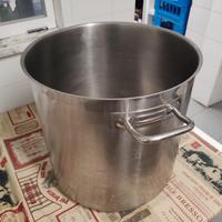 Pentola professionale acciaio inox  alta capacità