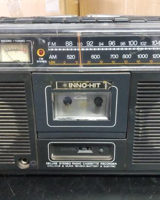 Radio registratore Inno-Hit RR-631 anni 80 modello
