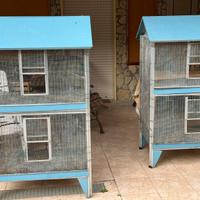 Voliere a due piani V2P