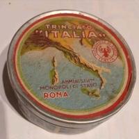 Antica Scatola Latta Tabacco Trinciato Italia