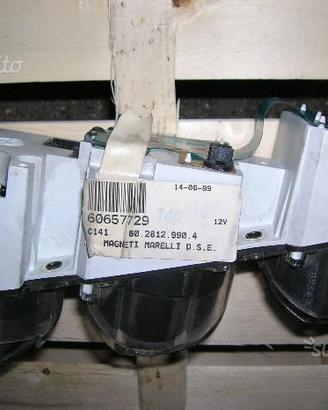 Strumentazione orologio temperatura ALFA 156