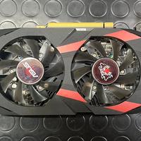 ASUS Cerberus GeForce GTX 1050 Ti 4GB GDDR5 OC