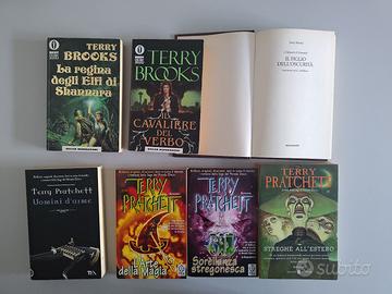 Libri Fantasy - Brooks, Pratchett, Howard, le guin