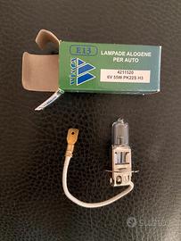 LAMPADE ALOGENE 4 PZ 6 V 55W H3