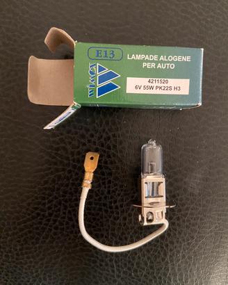LAMPADE ALOGENE 4 PZ 6 V 55W H3