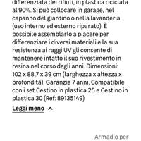 contenitore per raccolta differenziata