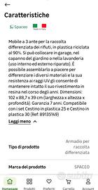 contenitore per raccolta differenziata