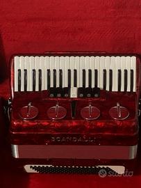 Fisarmonica Scandalli 3/5 con Sordina