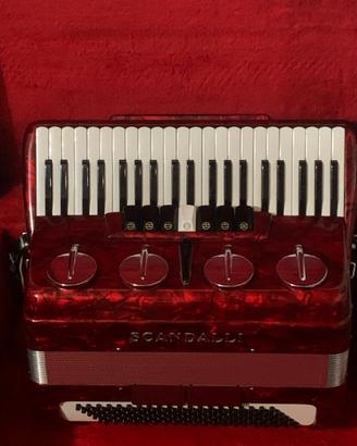 Fisarmonica Scandalli 3/5 con Sordina