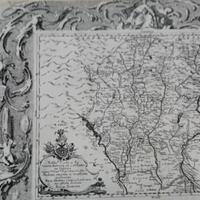 stampa antica di territorio Bergamasco  rarissima 