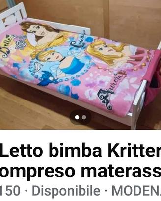 Lettino bimba/o