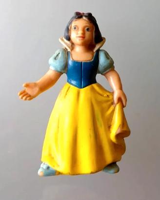 Bully 1982 Biancaneve in gomma PVC vintage 7 cm