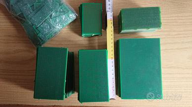 Lotto schede millefori doppia faccia passo 2.54mm