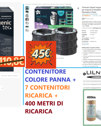 Mangiapannolini TOMMEE TIPPEE + Accessori