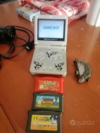Nintendo game boy advance sp funzionante