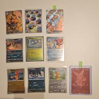 Carte Pokemon Luce Nera e Fuoco Bianco Victini