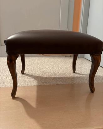 SGABELLO POUFF NOCE, ARTE POVERA