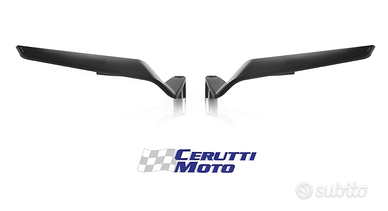 Coppia Specchi Rizoma Stealth x Naked + adattatori