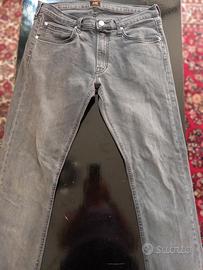 jeans Lee uomo grigi W33 L34