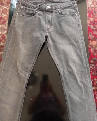 jeans Lee uomo grigi W33 L34