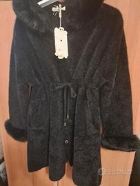 giaccone nuovo in pelliccia rasata