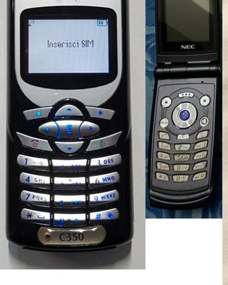 MOTOROLA C350 + NEC e616v Perfetti e funzionanti