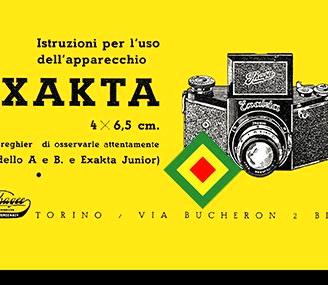 LIBRETTO EXAKTA JUNIOR A B 1000 RTL/VAREX IIA IIB