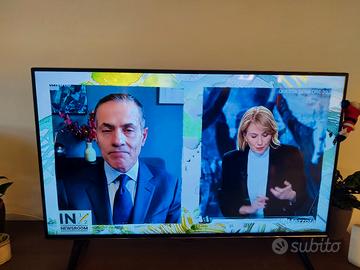 TV 43 pollici Telefunken perfettamente funzionante