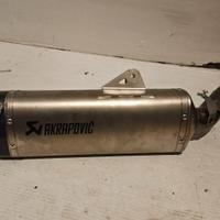Terminale akrapovic vit/svartpilen 801