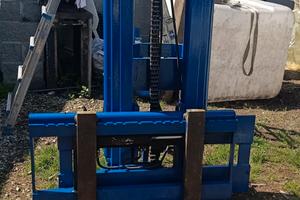 Colonna bandiera muletto per trattore