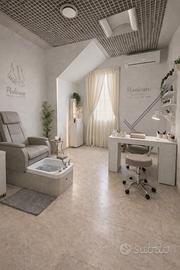 2 cabine estetica / tatuatore salone avviato