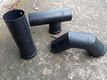 Tubi e curve per stufa