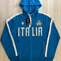 Felpa Italia Rugby Macron Nuova