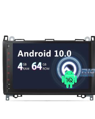 RADIO GPS ANDROID 14 PER MERCEDES CLASSE A B VITO 